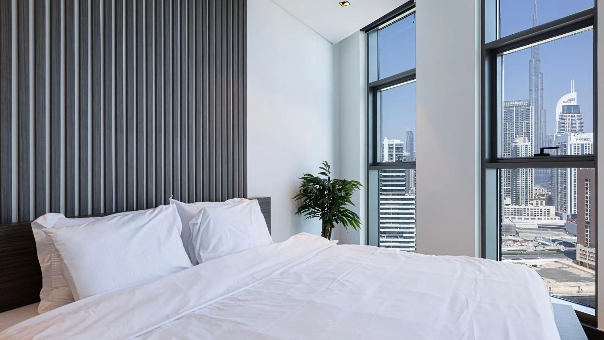 דירות דובאי Esclusive 1Br Full Burj Khalifa View